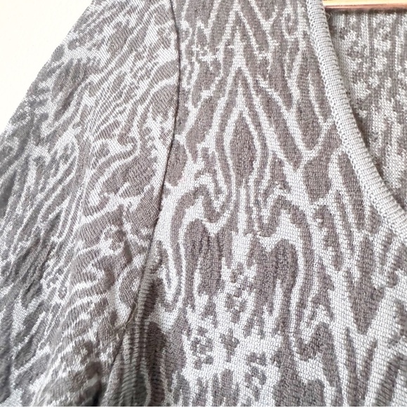 Peruvian Connection Fiesole Pima Cotton Dress Womens Size S Blue Black Jacquard - Picture 5 of 9